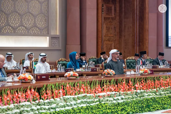 On behalf of the UAE President, Crown Prince of Abu Dhabi leads UAE delegation at 18th BRICS Summit