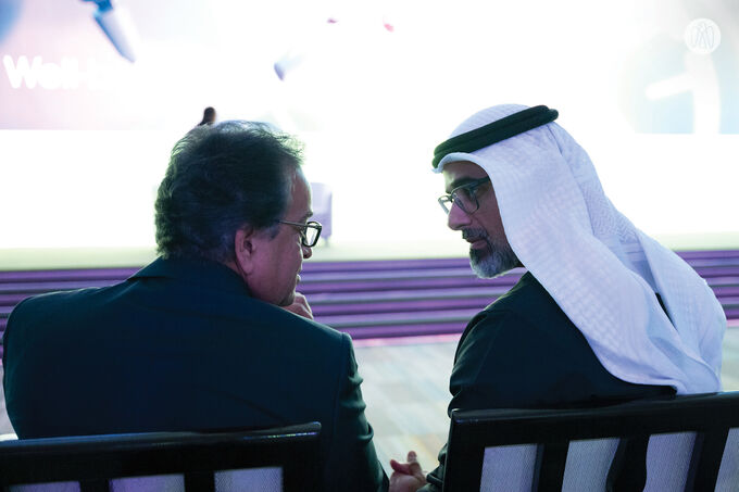 Khaled bin Mohamed bin Zayed attends opening ceremony of Abu Dhabi Global Health Week 2025
