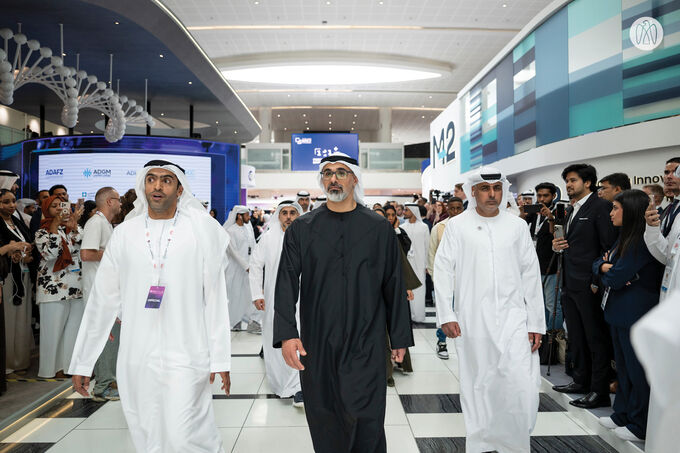 Khaled bin Mohamed bin Zayed attends opening ceremony of Abu Dhabi Global Health Week 2025