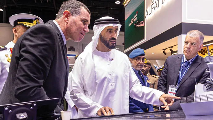 Under the patronage of the UAE President, Nahyan bin Zayed inaugurates NAVDEX 2025