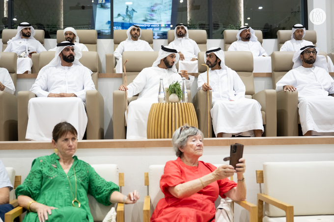In the presence of Khalifa bin Tahnoon bin Mohammed, Zayed bin Hamad honours French rider Kevin Staut as winner of 14th UAE President’s Cup Showjumping Event
