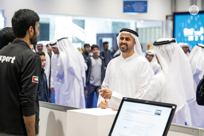 Theyab bin Mohamed bin Zayed attends TVET Leaders Forum