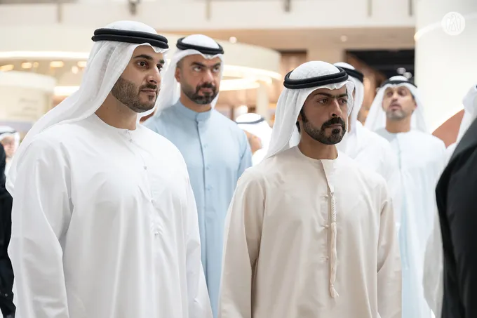 Khaled bin Mohamed bin Zayed visits Abu Dhabi International Hunting and Equestrian Exhibition (ADIHEX)