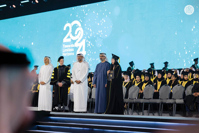 Khaled bin Mohamed bin Zayed attends Khalifa University graduation ceremony