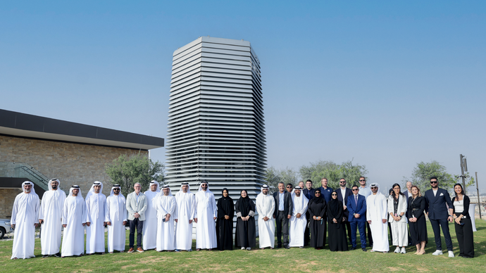 Environment Agency – Abu Dhabi and Modon inaugurate air purification tower on Hudayriyat Island