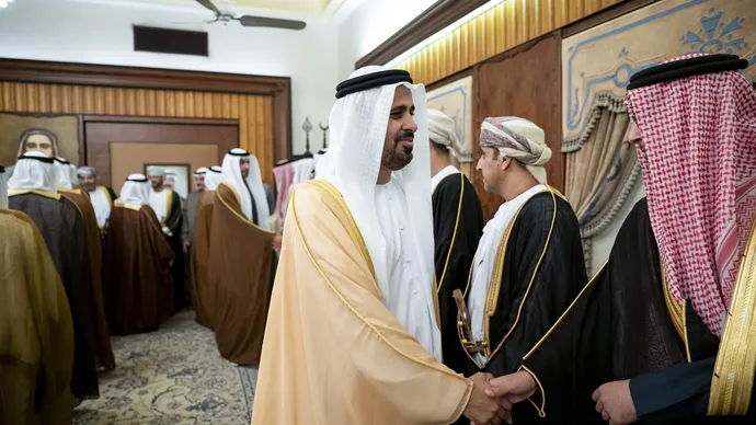 Theyab bin Mohamed bin Zayed attends Abdullah Fahad Al-Sabah marriage reception