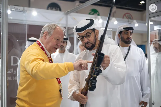 Hamdan bin Zayed visits 22nd Abu Dhabi International Hunting and Equestrian Exhibition
