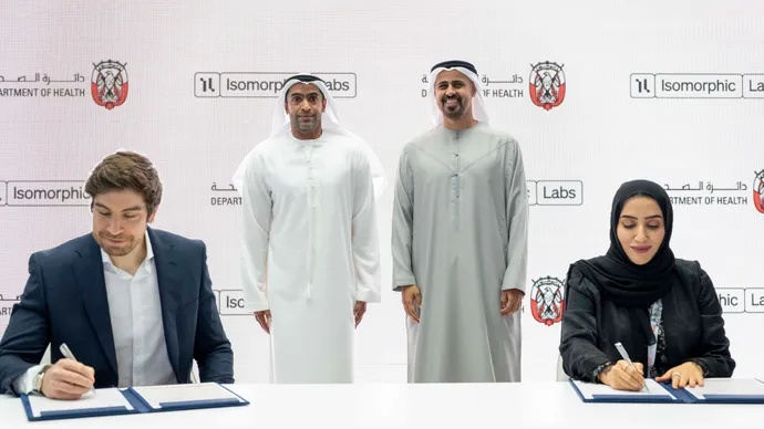 In the presence of Theyab bin Mohamed bin Zayed,  Department of Health – Abu Dhabi signs agreements to advance research in life sciences, personalised preventive health, and AI drug discovery