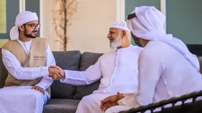 In collaboration with Department of Community Development, Family Development Foundation and PureHealth support Barakatna initiative through Obtain Temporary Alternative Care for Senior Citizens service