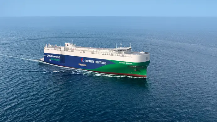 AD Ports Group marks inaugural call of its first LNG-powered pure car and truck carrier vessel at Khalifa Port