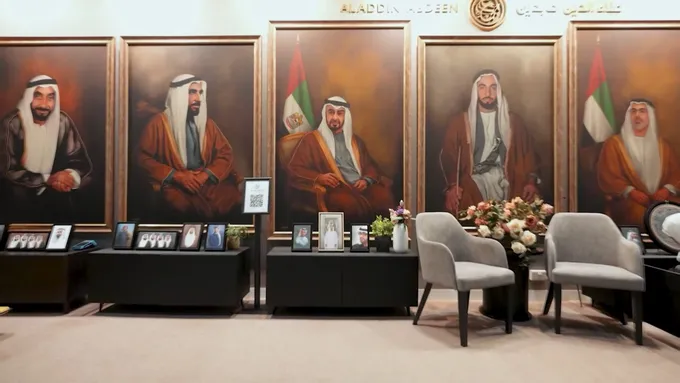 Saif bin Zayed visits 22nd Abu Dhabi International Hunting and Equestrian Exhibition
