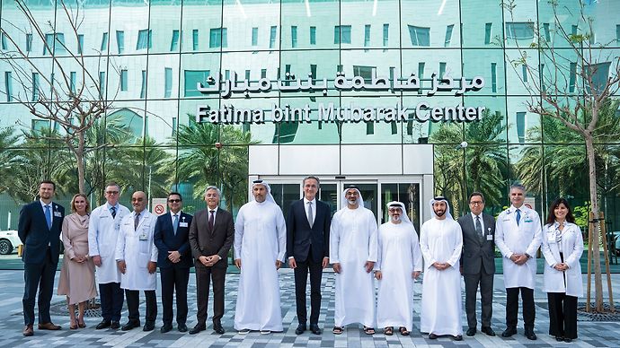 Khaled bin Mohamed bin Zayed inaugurates Fatima bint Mubarak Center at Cleveland Clinic Abu Dhabi