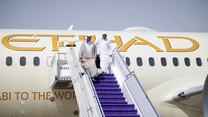 Leading UAE delegation, Khaled bin Mohamed bin Zayed arrives in Riyadh to attend Gulf-US Summit