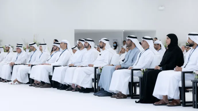 حمدان بن محمد بن راشد وذياب بن محمد بن زايد يشهدان احتفال «شركة الإمارات العالمية للألمنيوم» بالذكرى الـ50 لتأسيسها