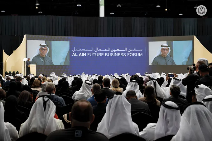 Hazza bin Zayed inaugurates 1st Al Ain Future Business Forum