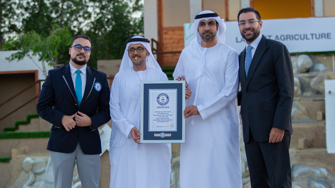 Department of Culture and Tourism – Abu Dhabi sets Guinness World Record for hosting world’s largest agriculture lesson
