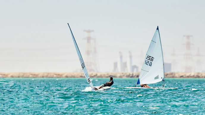 Abu Dhabi Sailing Team wins bronze medal at Polish Elka Cup