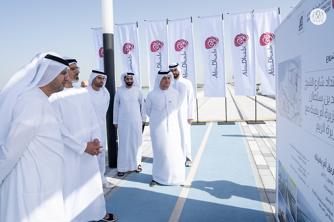 Khaled bin Mohamed bin Zayed inaugurates Umm Yifeenah Bridge