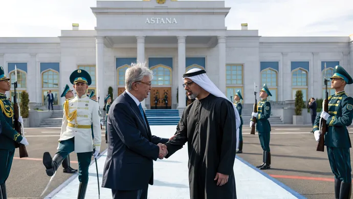 Crown Prince of Abu Dhabi concludes official visit to Kazakhstan