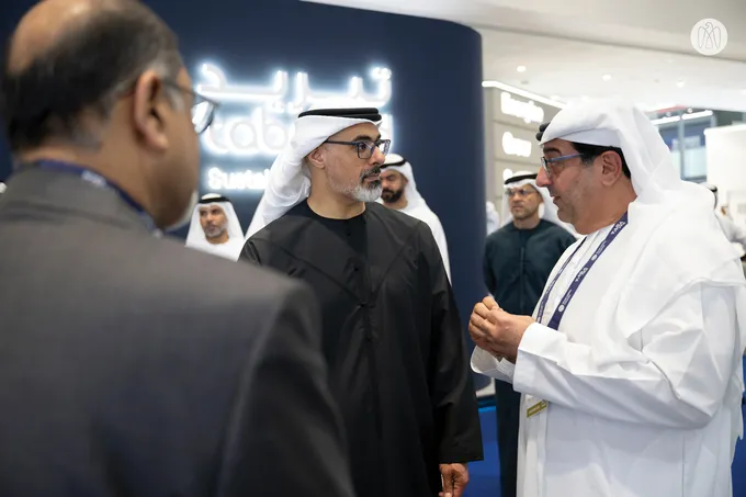 Khaled bin Mohamed bin Zayed attends World Utilities Congress 2025