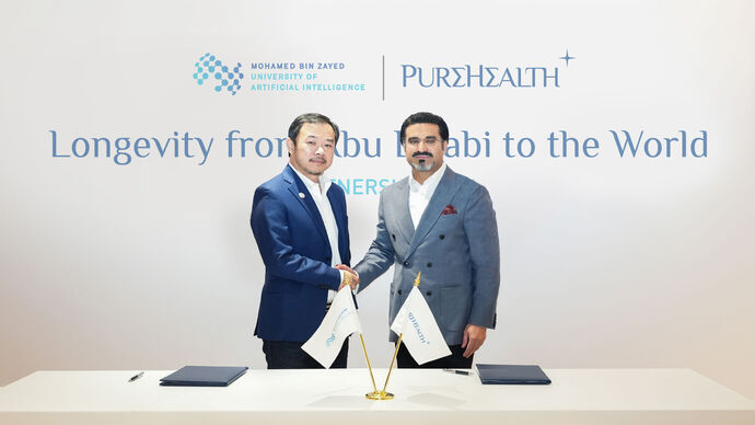 PureHealth collaborates with Mohamed bin Zayed University of Artificial Intelligence to advance the science of longevity
