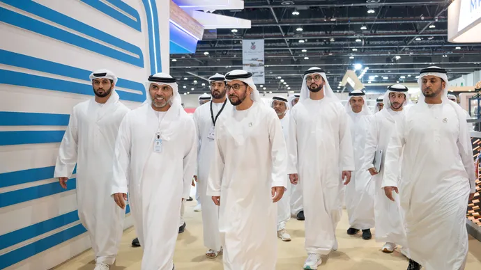 Hamdan bin Zayed visits 22nd Abu Dhabi International Hunting and Equestrian Exhibition