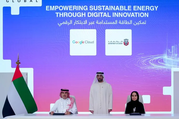 Abu Dhabi Department of Energy signs agreement with Google Cloud at GITEX Global 2025, advancing digital transformation in the energy sector