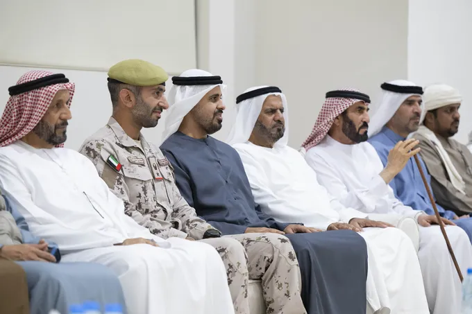 Theyab bin Mohamed bin Zayed offers condolences on the passing of national duty martyr Ali Saleh Al Tunaiji