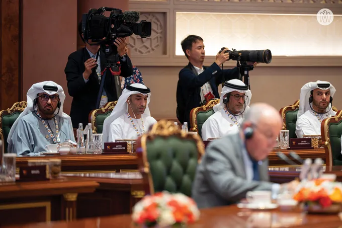 On behalf of the UAE President, Crown Prince of Abu Dhabi leads UAE delegation at 18th BRICS Summit