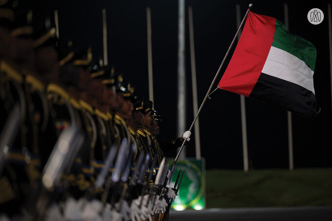 On behalf of UAE President, Crown Prince of Abu Dhabi arrives in Addis Ababa to attend World Without Hunger Conference