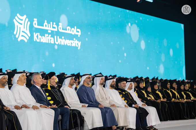 Khaled bin Mohamed bin Zayed attends Khalifa University graduation ceremony