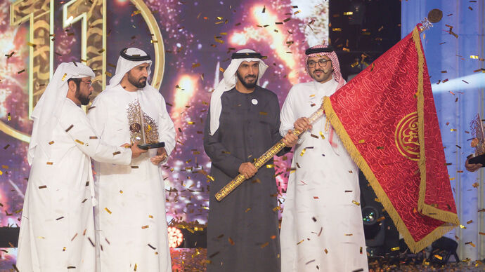 Nahyan bin Zayed awards winner of 11th season of Million’s Poet