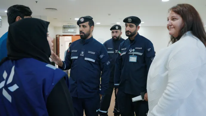 In partnership with Emergencies, Crises and Disasters Management Centre Abu Dhabi, Abu Dhabi Department of Education and Knowledge and Abu Dhabi Civil Defence Authority inspect 480+ schools and nurseries to assess preparedness levels and strengthen safety standards across its affiliated educational institutions