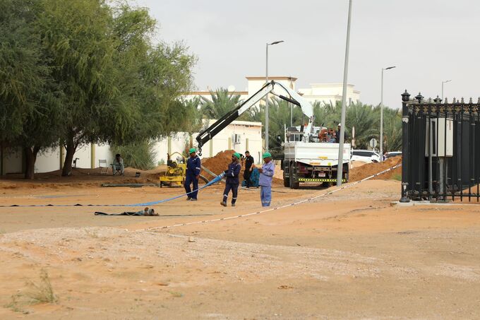 Department of Municipalities and Transport continuing to mitigate impact of weather conditions across the emirate