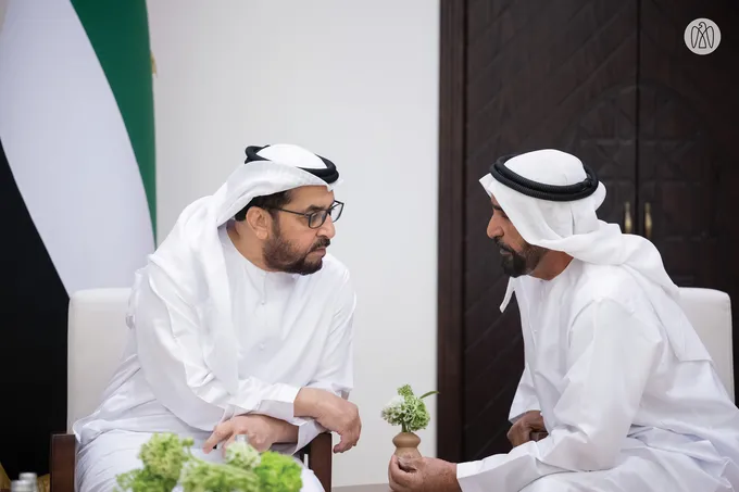 Hamdan bin Zayed receives well-wishers for holy month of Ramadan