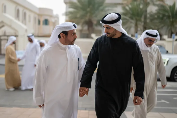 Zayed bin Mohamed bin Zayed offers condolences to Abdul Hamid Mohammed Abdul Hamid Al Hosani on the passing of his mother