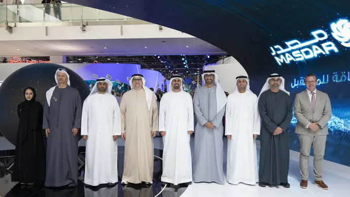 ذياب بن محمد بن زايد يشهد جانباً من فعاليات أسبوع أبوظبي للاستدامة 2026