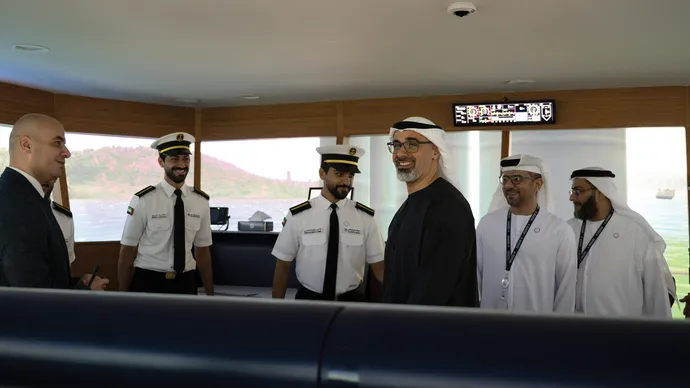 Khaled bin Mohamed bin Zayed tours new headquarters of Abu Dhabi Maritime Academy