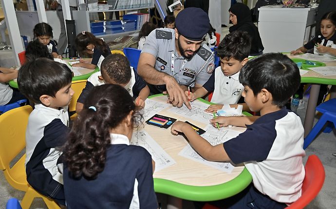 Abu Dhabi Police showcases