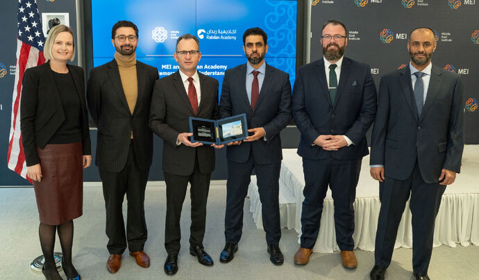 Rabdan Academy partners with Middle East Institute to advance research and development in defence and security