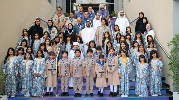 Khalifa bin Tahnoon bin Mohammed attends 31st Arab Scout Conference inauguration