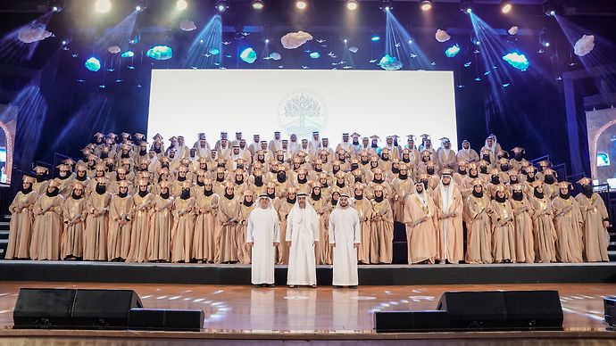 His Highness Sheikh Hamed bin Zayed Al Nahyan attends inaugural Mohamed bin Zayed University for Humanities graduation ceremony