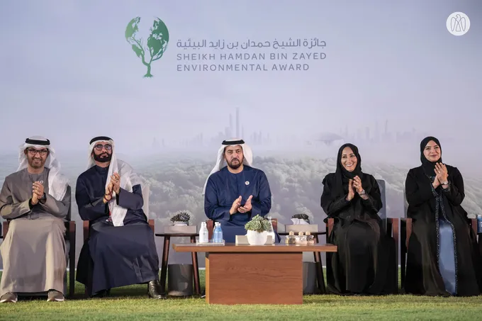 Hamdan bin Zayed honours winners of 2nd Sheikh Hamdan bin Zayed Environmental Award