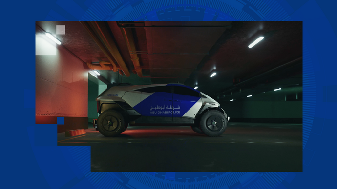 In collaboration with Smart and Autonomous Systems Council, Abu Dhabi Police launches next-generation patrol vehicle at GITEX Global 2024