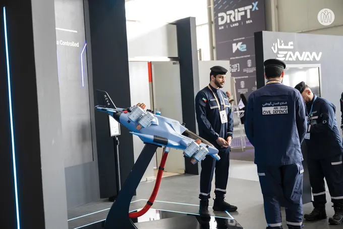 Khaled bin Mohamed bin Zayed attends second edition of DRIFTx exhibition