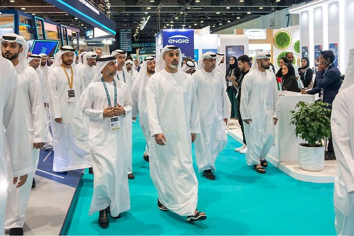 Khaled bin Mohamed bin Zayed attends World Utilities Congress