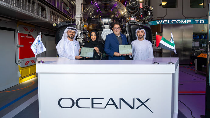 Environment Agency – Abu Dhabi partners with OceanX, M42 and Bayanat to advance marine research and conservation