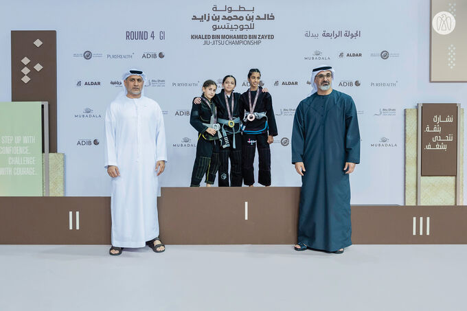 Crown Prince of Abu Dhabi attends fourth round of Khaled bin Mohamed bin Zayed Jiu-Jitsu Championship