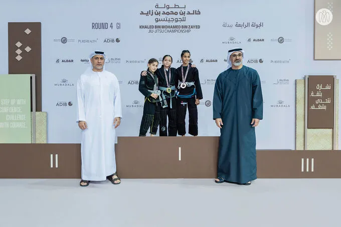 Crown Prince of Abu Dhabi attends fourth round of Khaled bin Mohamed bin Zayed Jiu-Jitsu Championship