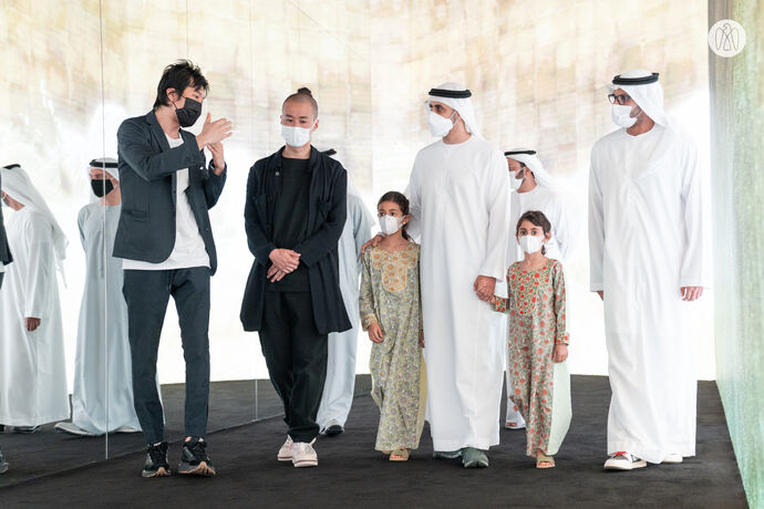 Theyab bin Mohamed bin Zayed launches teamLab Phenomena Abu Dhabi project